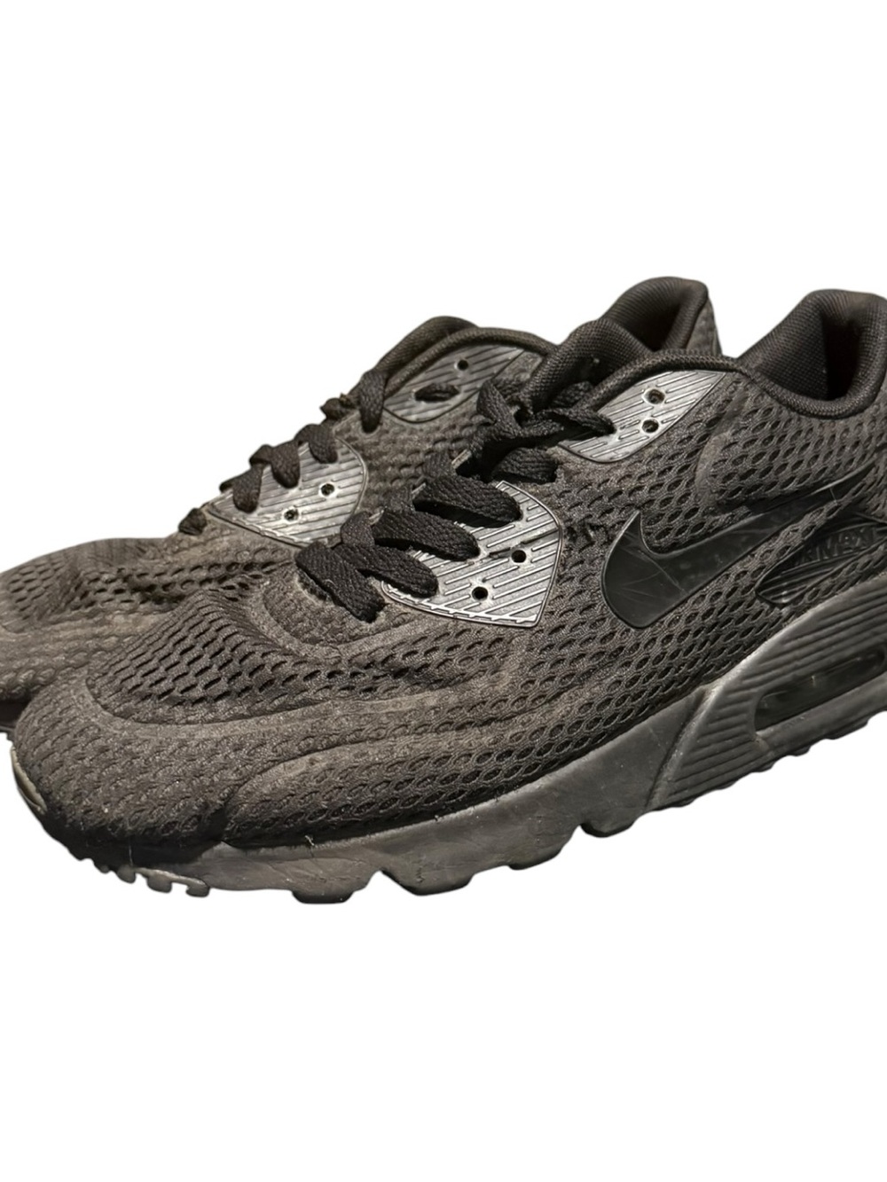 Nike Air Max 90 Ultra 2.0 Breathe Men’s Size 8.5 Sneakers Black Athletic